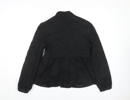 Womens UK Size 10 New Look Black Basic Jacket