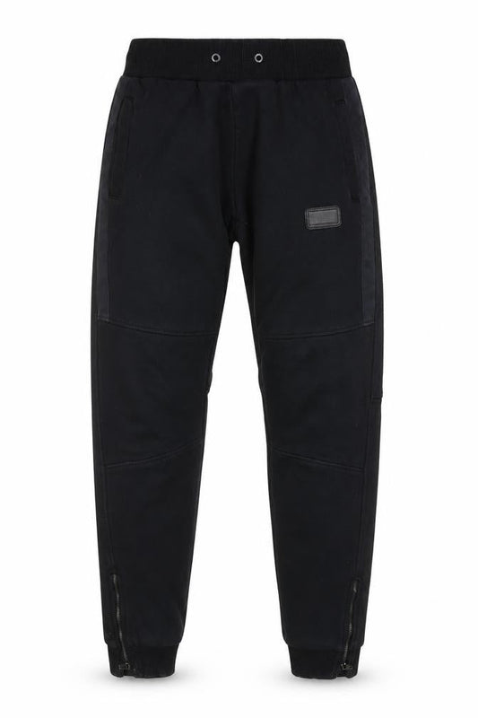 Rascal Boys Black Jogger Trousers XL
