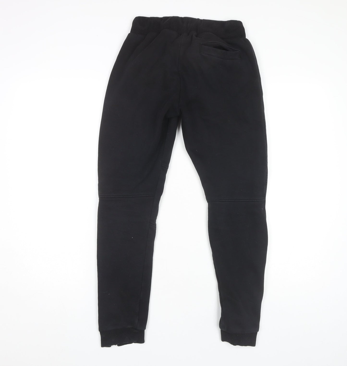 Rascal Boys Black Jogger Trousers XL
