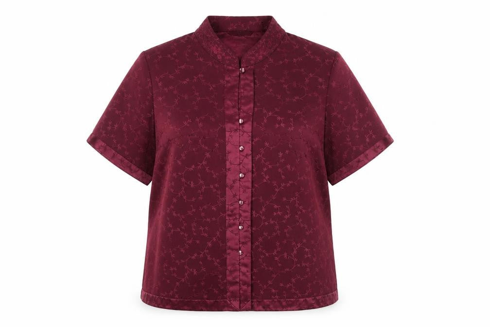 Womens UK Size 18 Marks and Spencer Red  Blouse