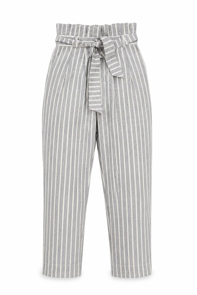 Womens UK Size 6 Topshop  Paperbag Grey Trousers