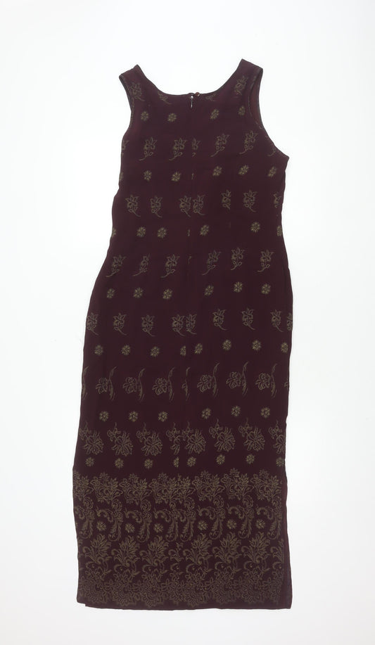 Etam Women's Multicoloured Floral Dress Size 14