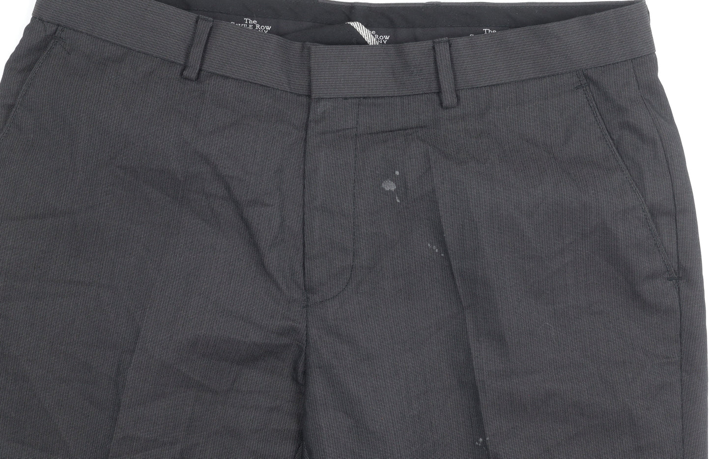 The Savile Row Company Men's Black Dress Pants 34R