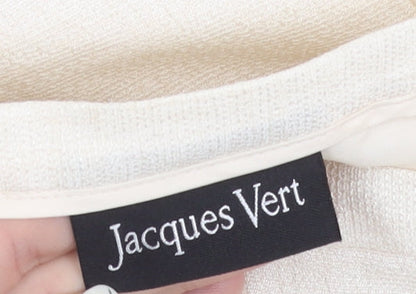 Jacques Vert Women's Ivory Long Skirt Size 16