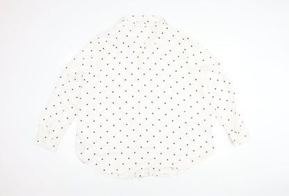 Womens UK Size 22 Marks and Spencer Ivory  Button-Up