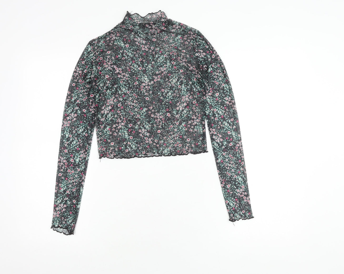 Womens UK Size 8 Pull & Bear Multicoloured Cropped
