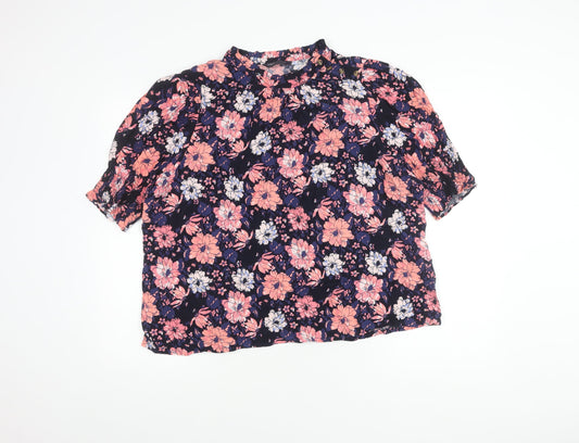 Womens UK Size 20 Marks and Spencer Multicoloured Basic Blouse