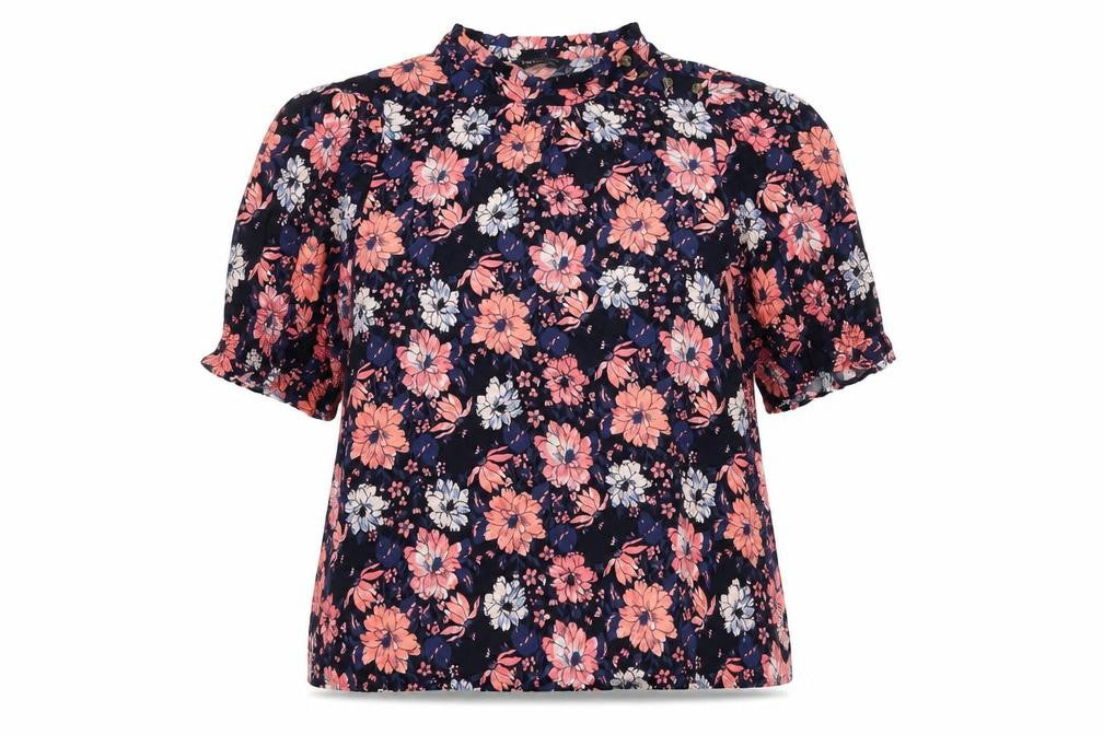Womens UK Size 20 Marks and Spencer Multicoloured Basic Blouse