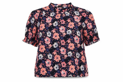 Womens UK Size 20 Marks and Spencer Multicoloured Basic Blouse