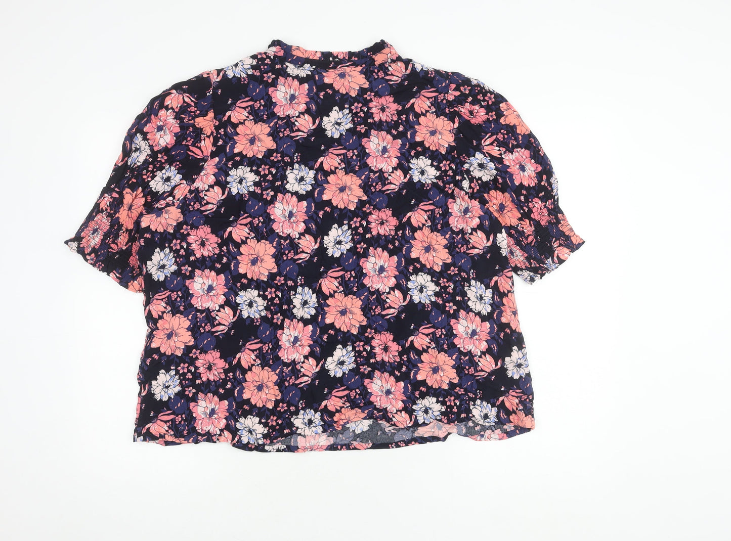Womens UK Size 20 Marks and Spencer Multicoloured Basic Blouse