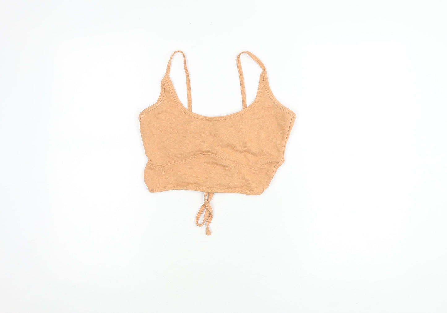 PrettyLittleThing Women's Beige Camisole Tank Top - Size 6