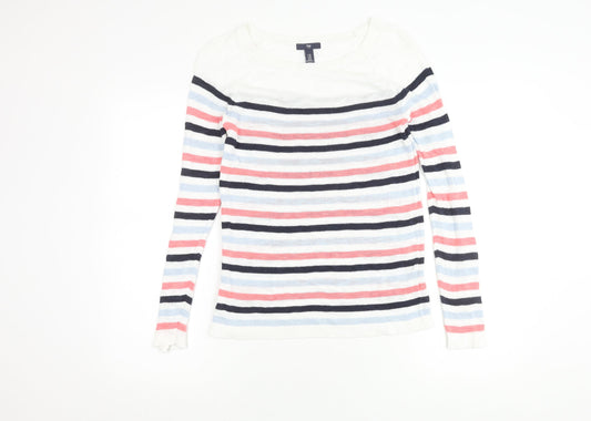 Gap Women's Multicoloured Striped XS Pullover Jumper