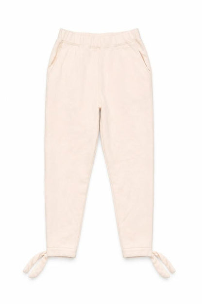 Womens UK Size 6 Hush Relaxed Fit Jogger Ivory Trousers