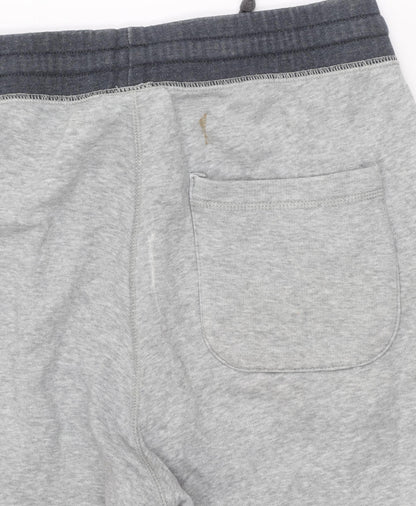 Converse Men's Grey Jogger Trousers Size S