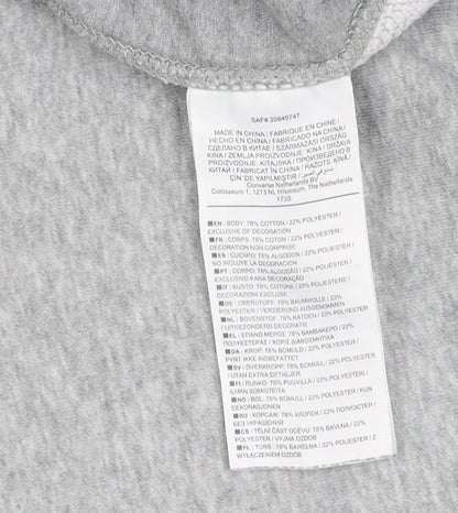 Converse Men's Grey Jogger Trousers Size S