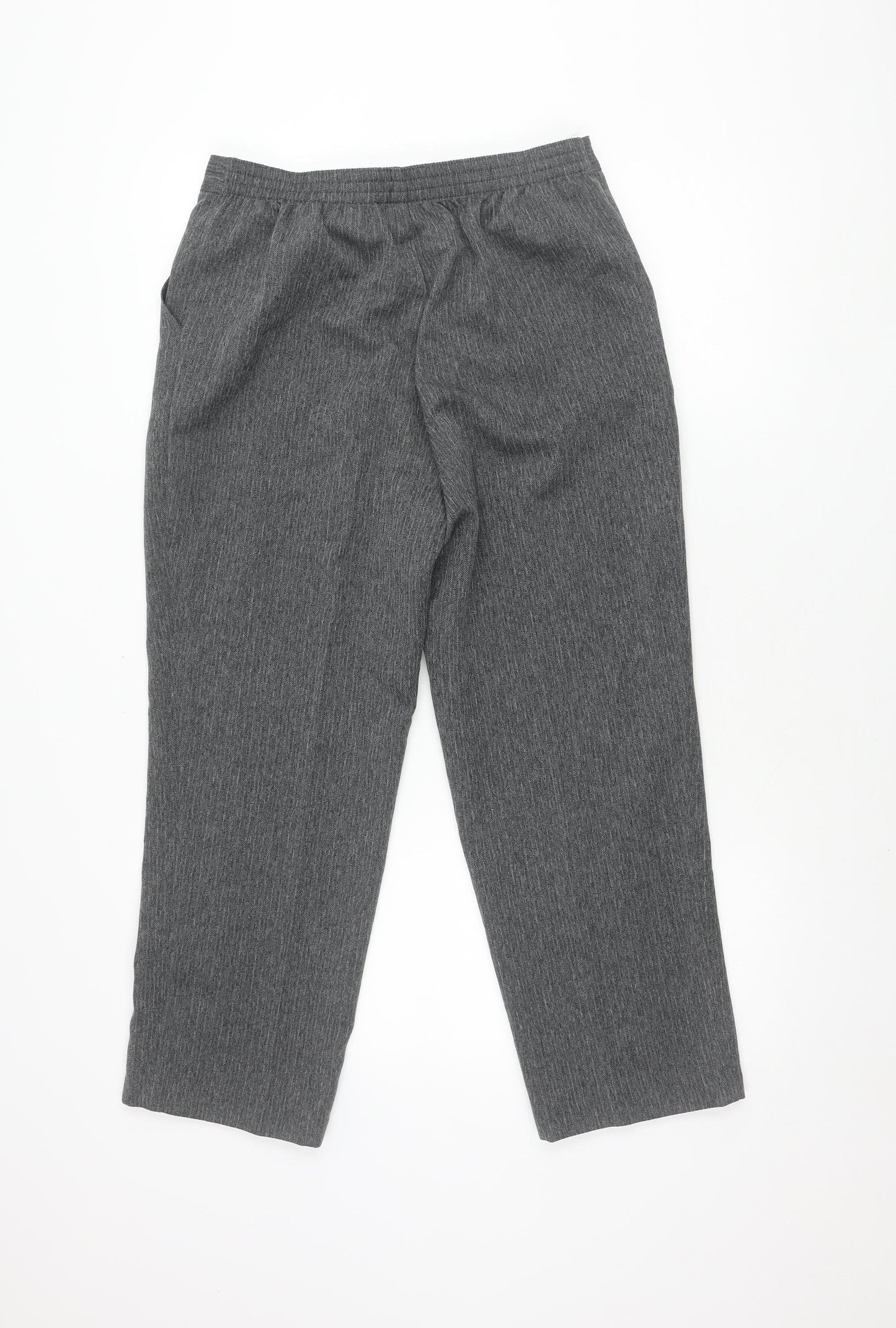 Womens UK Size 12 Marks and Spencer   Grey Trousers