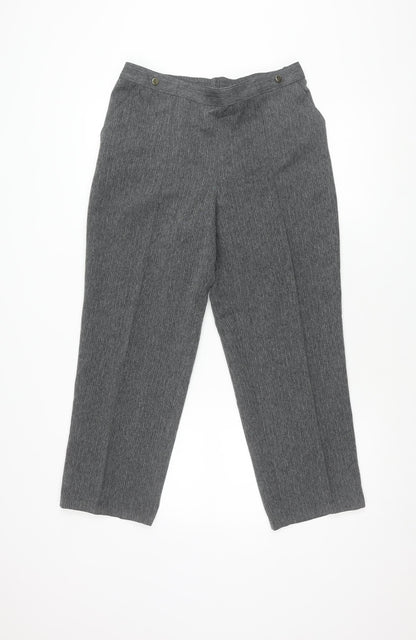 Womens UK Size 12 Marks and Spencer   Grey Trousers