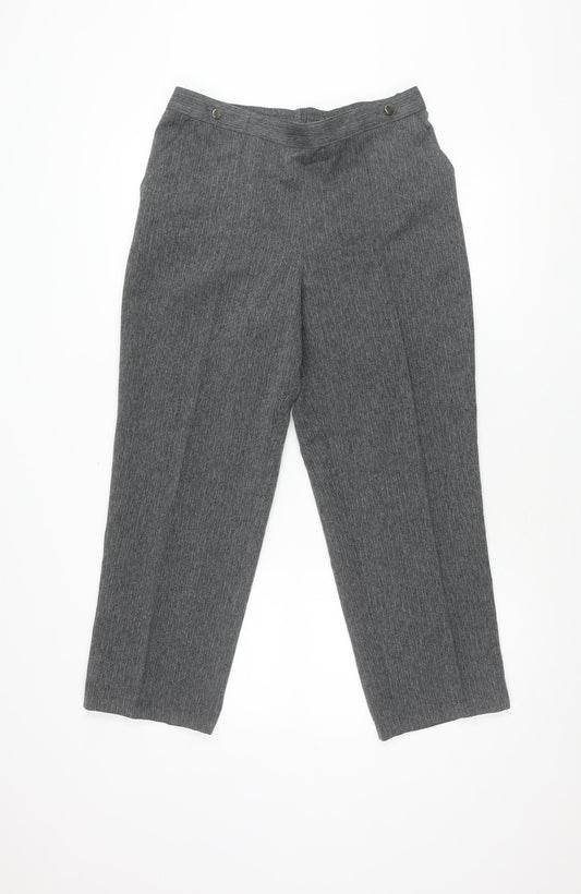Womens UK Size 12 Marks and Spencer   Grey Trousers
