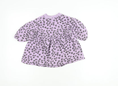 Next Unisex Animal Print Jumper - 12-18 Months, Cotton Blend