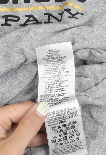 Mens UK Size S DC Grey  T-Shirt