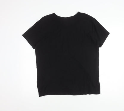 Mens UK Size S H&M Black  T-Shirt