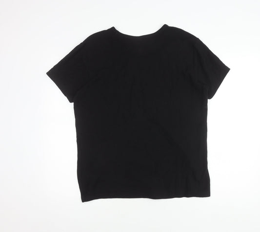 Mens UK Size S H&M Black  T-Shirt