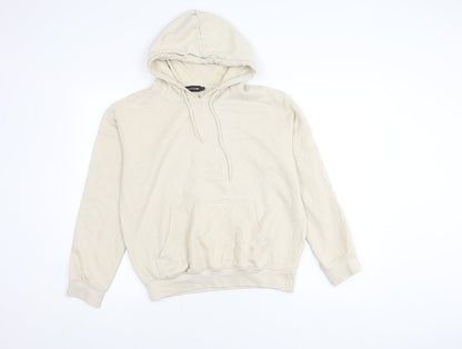 PrettyLittleThing Women's Beige Hoodie Size S