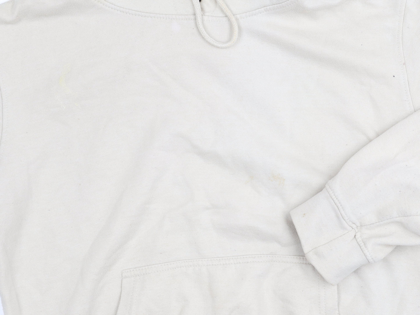 PrettyLittleThing Women's Beige Hoodie Size S