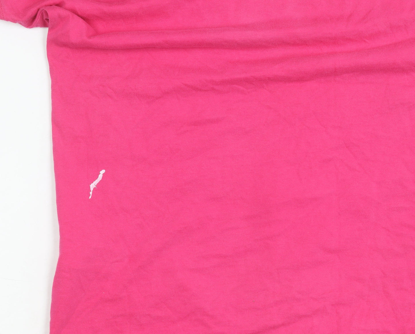 Pineapple Women's Pink T-Shirt - Size 18, Cotton Casual