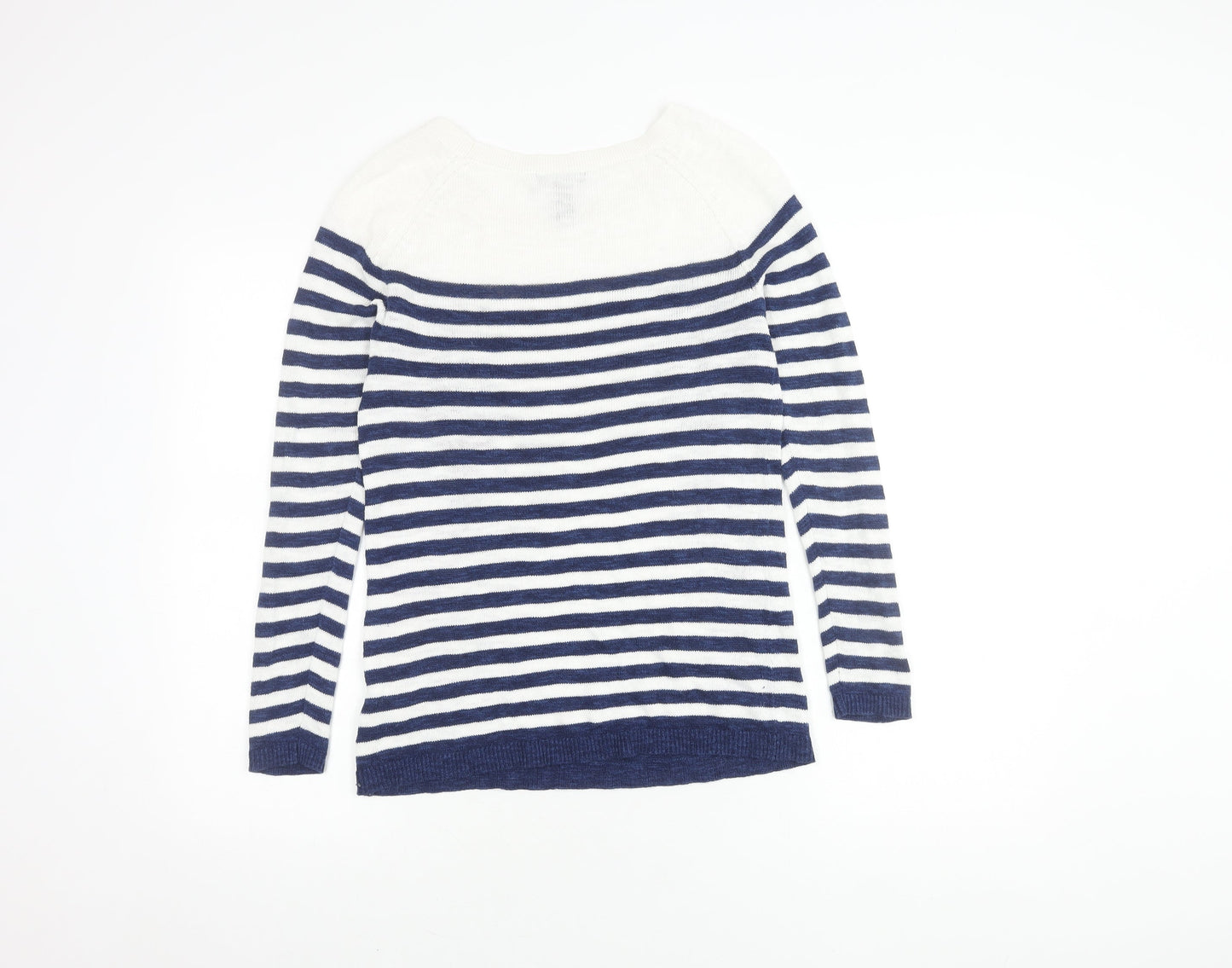 Gap Women's Multicoloured Striped Pullover Jumper XS