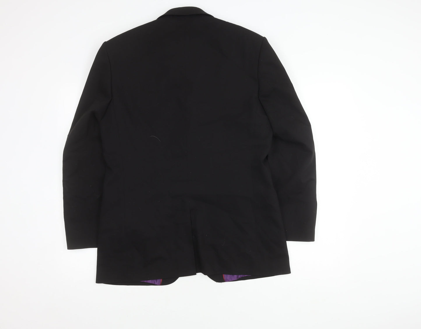 Mens UK Size 38 Burton Regular Black Suit Jacket