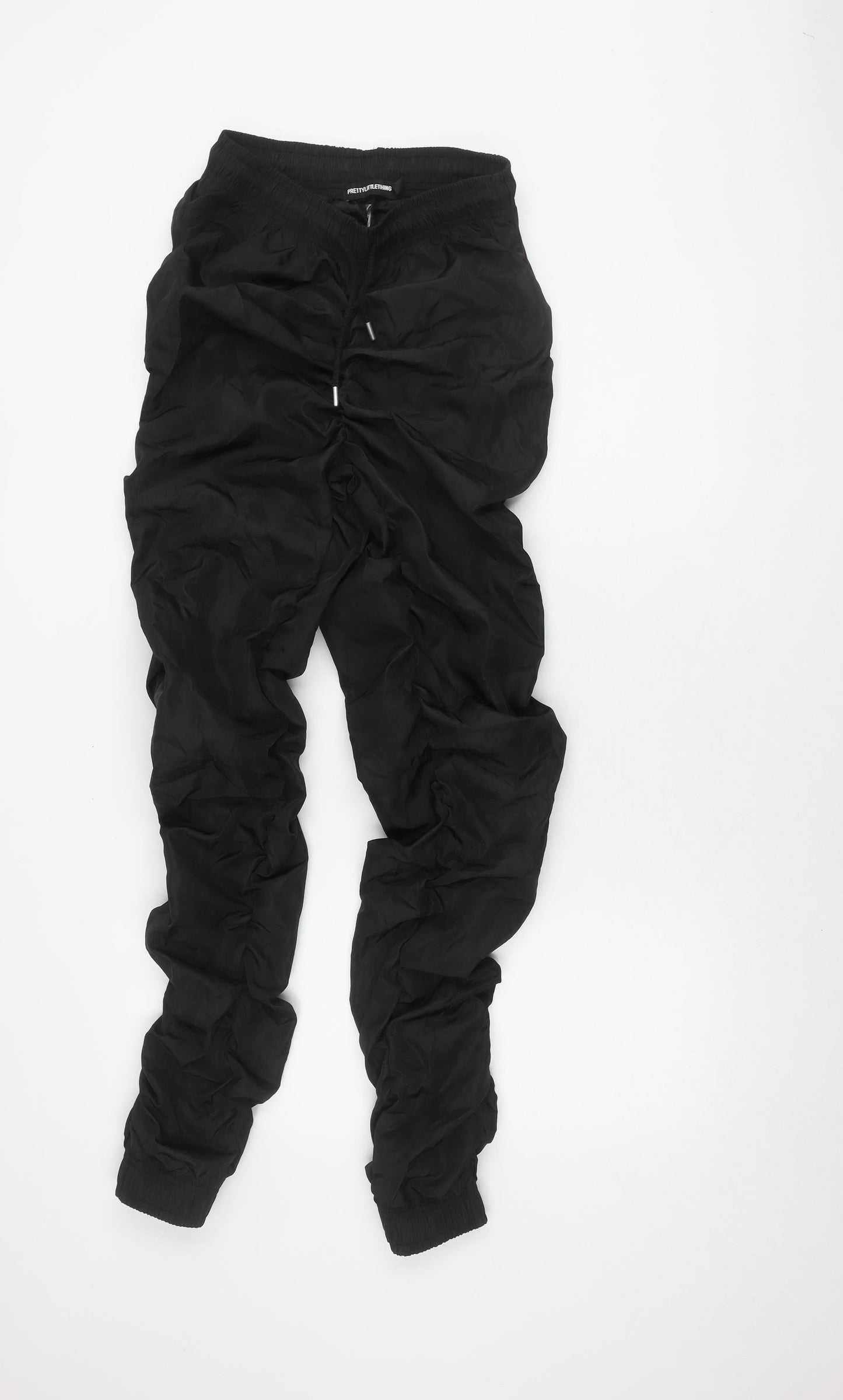 Pretty Little Thing Women's Black Joggers Size 8, Casual