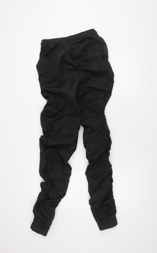 Pretty Little Thing Women's Black Joggers Size 8, Casual
