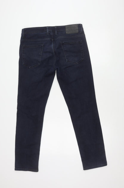 Burton Menswear Men's Blue Skinny Jeans W32 L30