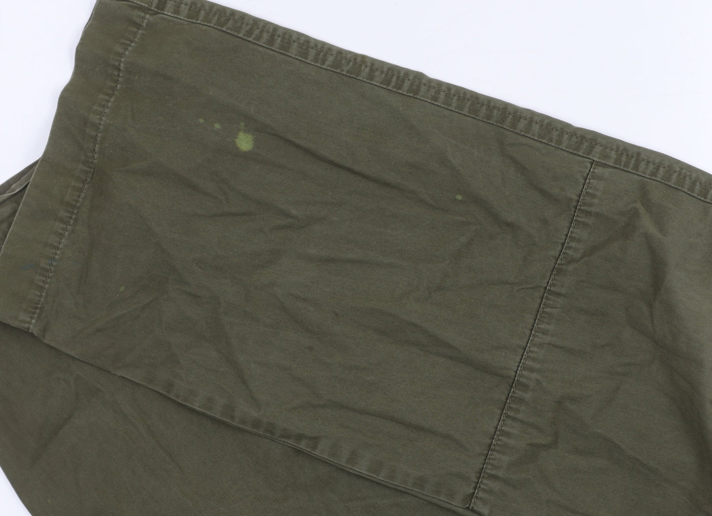 Tommy Hilfiger Men's Green Cargo Trousers Size 35