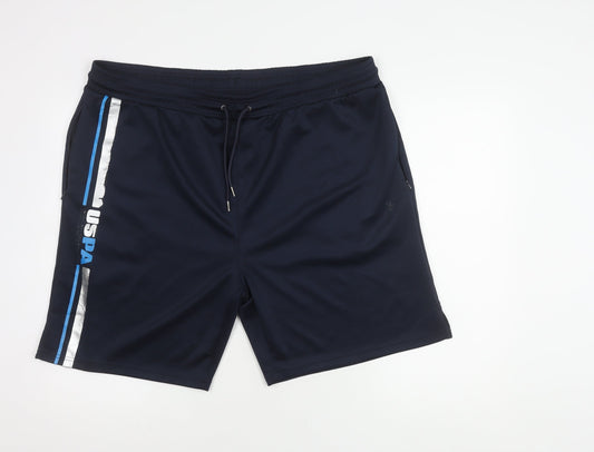 US Polo Assn. Men's Black XXL Casual Shorts