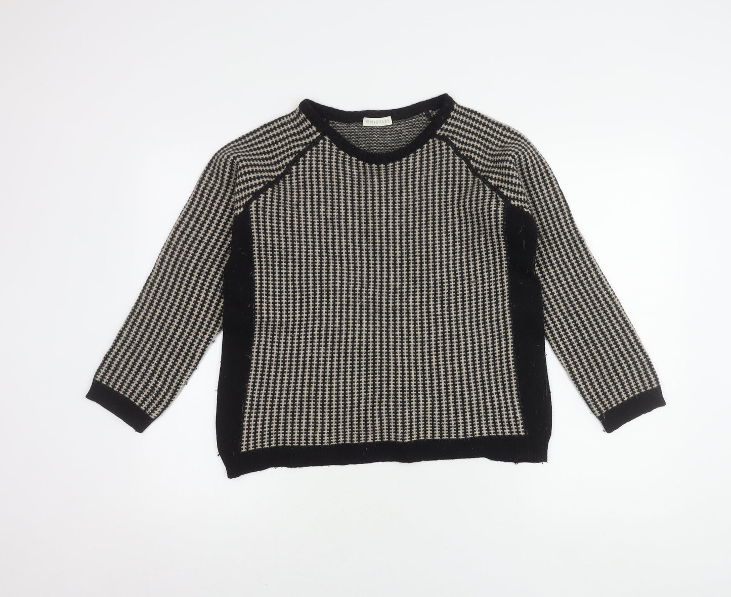 Womens UK Size 16 Whistles Black Pullover Jumper