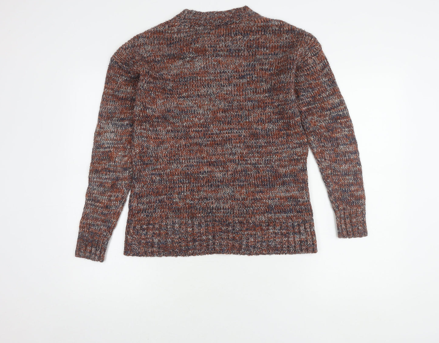 Womens UK Size 8 Fat Face Multicoloured Pullover Jumper