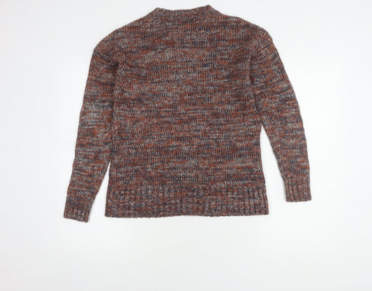 Womens UK Size 8 Fat Face Multicoloured Pullover Jumper