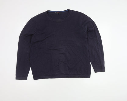 Marks and Spencer Men's Blue L Pullover Jumper
