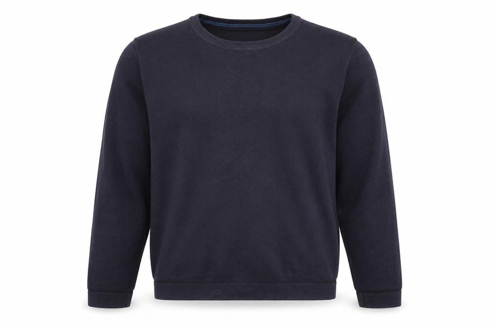 Mens UK Size L Marks and Spencer Blue Pullover Jumper