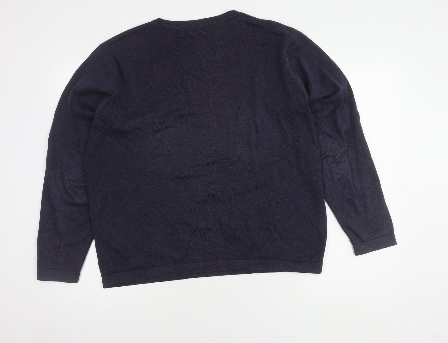 Marks and Spencer Men's Blue L Pullover Jumper