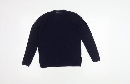 Unisex Adults UK Size M Zara Blue Pullover Jumper