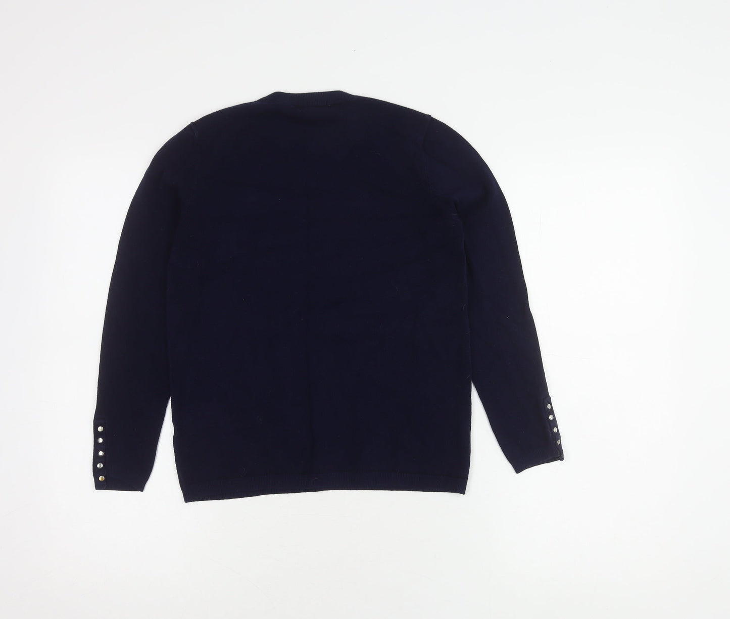 Unisex Adults UK Size M Zara Blue Pullover Jumper