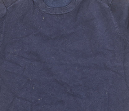 Unisex Adults UK Size M Zara Blue Pullover Jumper