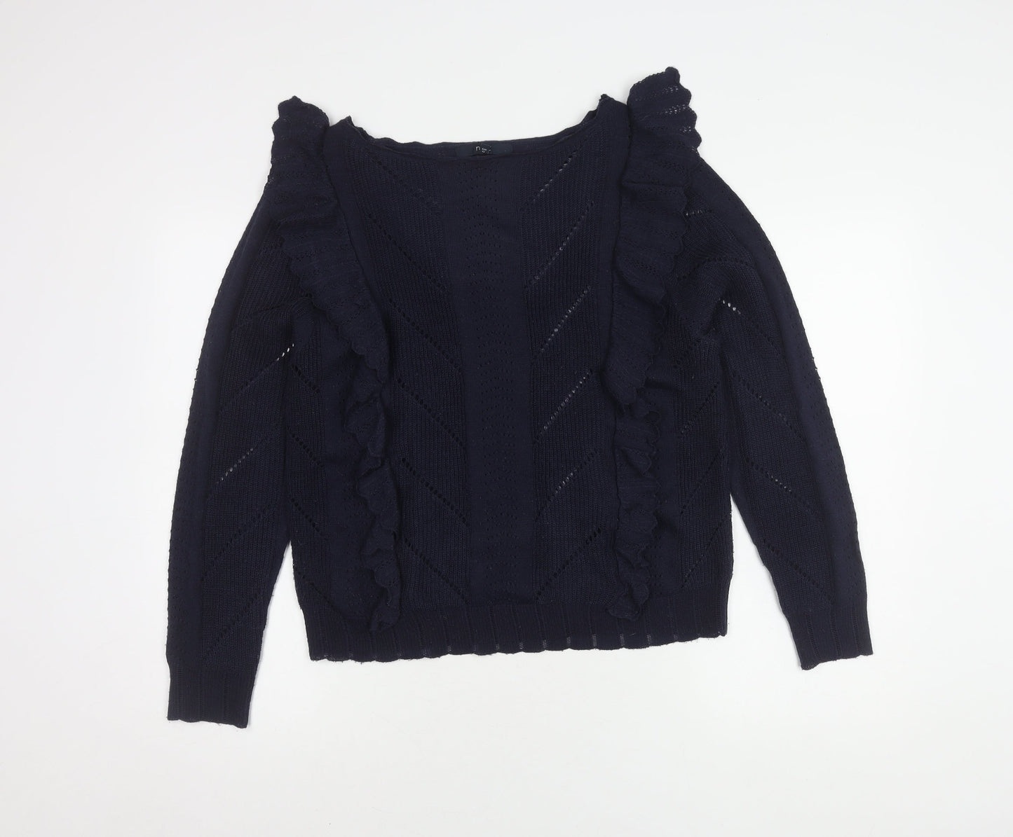 Womens UK Size 14 NEXT Blue Pullover Jumper