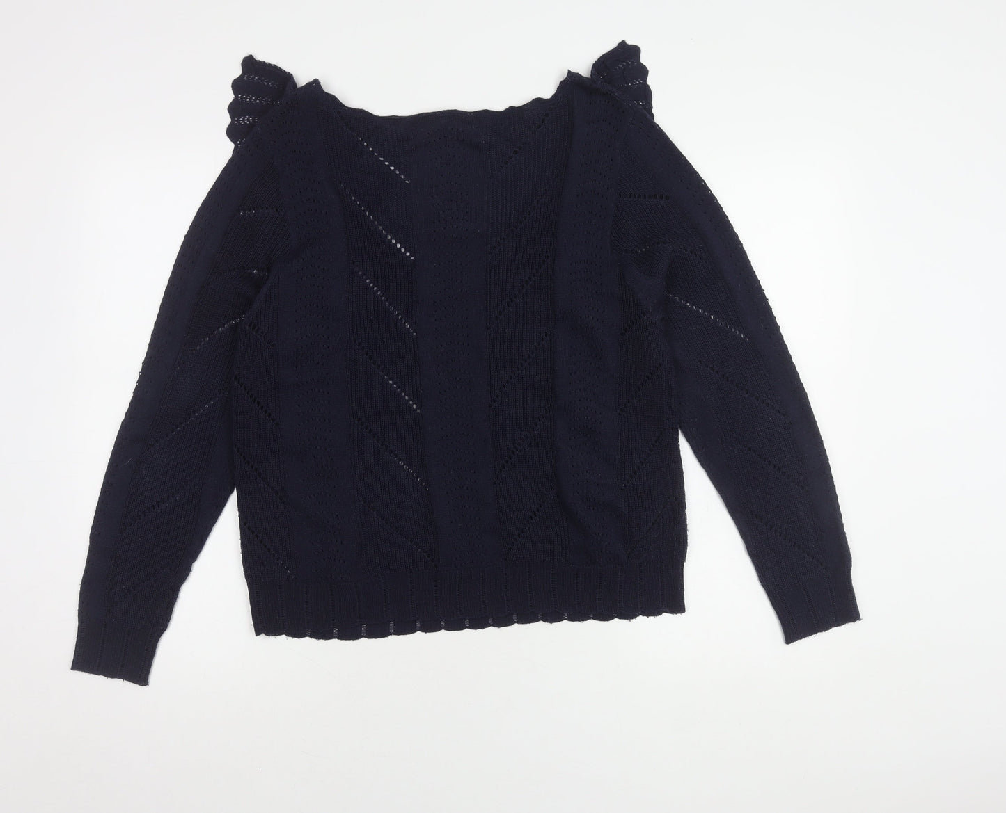 Womens UK Size 14 NEXT Blue Pullover Jumper