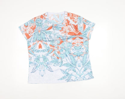 Forever One Women's Multicoloured Floral XL T-Shirt