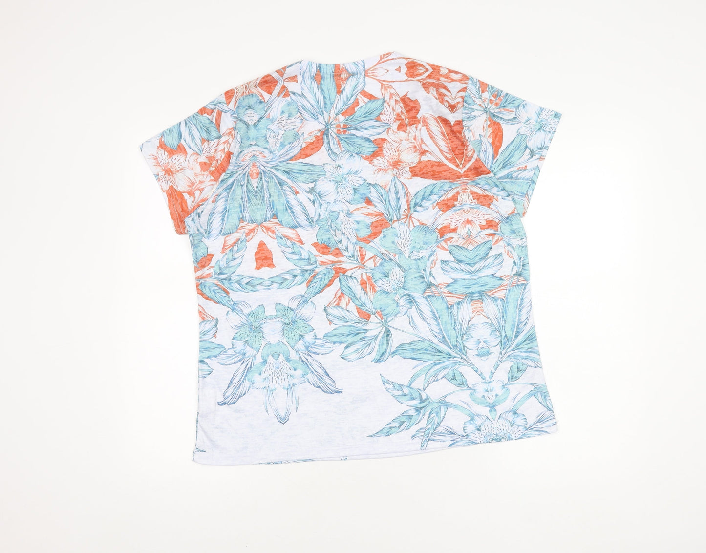 Forever One Women's Multicoloured Floral XL T-Shirt