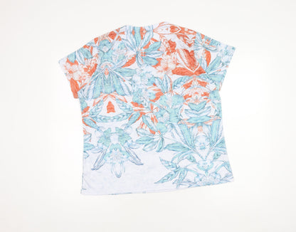 Forever One Women's Multicoloured Floral XL T-Shirt